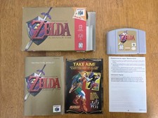 Legend of Zelda: Ocarina of Time (Nintendo 64, N64 1998) Complete In Box Cib 