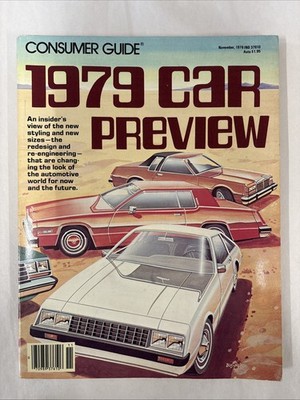 CONSUMER GUIDE 1979 CAR PREVIEW MAGAZINE-NOVEMBER 1978