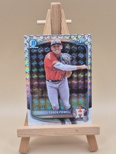 2025 Bowman Chrome Prospects Geometric #BCP-212 Caden Powell #'d 047/499 Astros