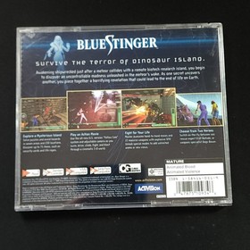 Blue Stinger Sega Dreamcast, 1999 Complete In Box Manual CIB Tested