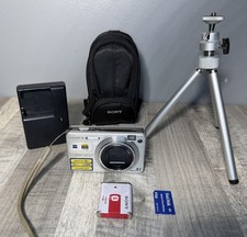 Sony Cyber-shot DSC-W150 8.1MP 5x Zoom Super SteadyShot Silver Charger/Batt/Case
