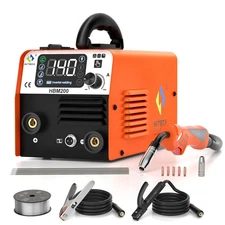 Versatile Hitbox 3In1 200A 110V Gasless Flux Core Welder MIG MMA Lift-TiG Welder