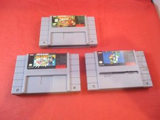Super Mario All-Stars, World, Donkey Kong Country Nintendo SNES *flawed* works