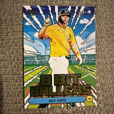 2026 Topps Series 1 Celebration 8 Bit Ballers Nick Kurtz #8B-6 Athletics