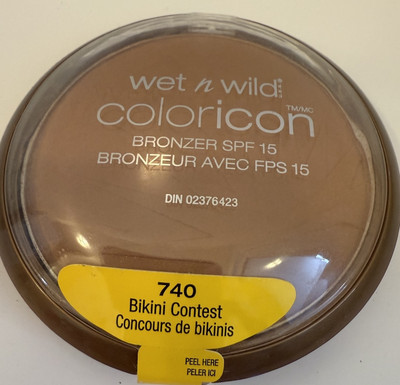 Wet N Wild Coloricon Bronzer 740 Bikini Contest 0.46 oz-08/2018