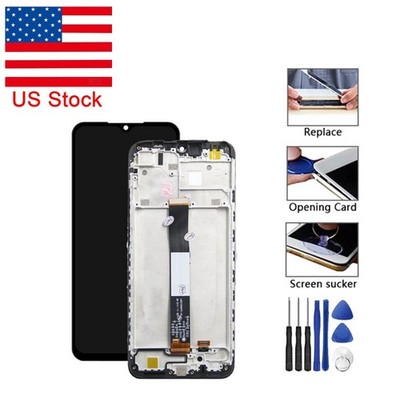 LCD Touch Display Digital Screen w/Frame For Xiaomi Redmi 9A/9C Repair Parts -US