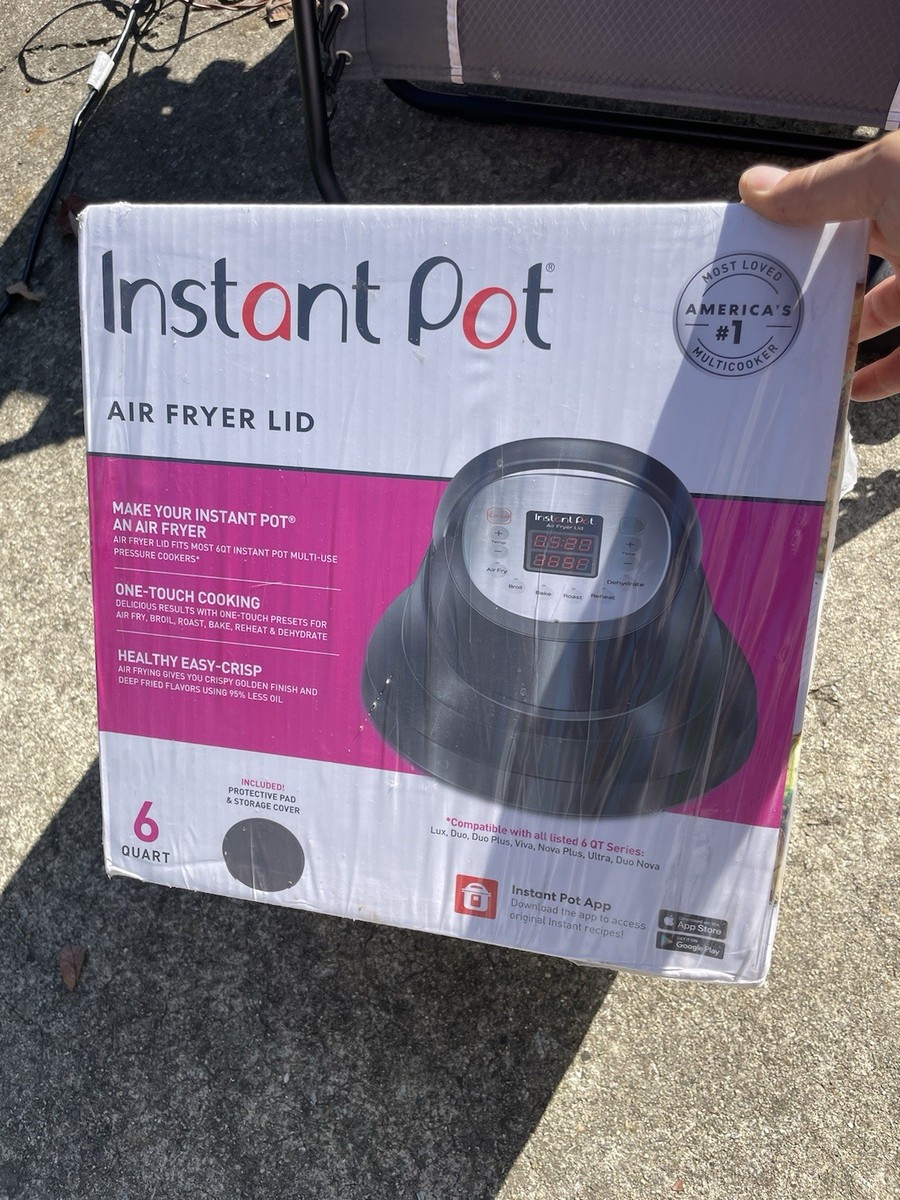 Instant Pot Quart Dehydrate Air Fryer Lid for sale online