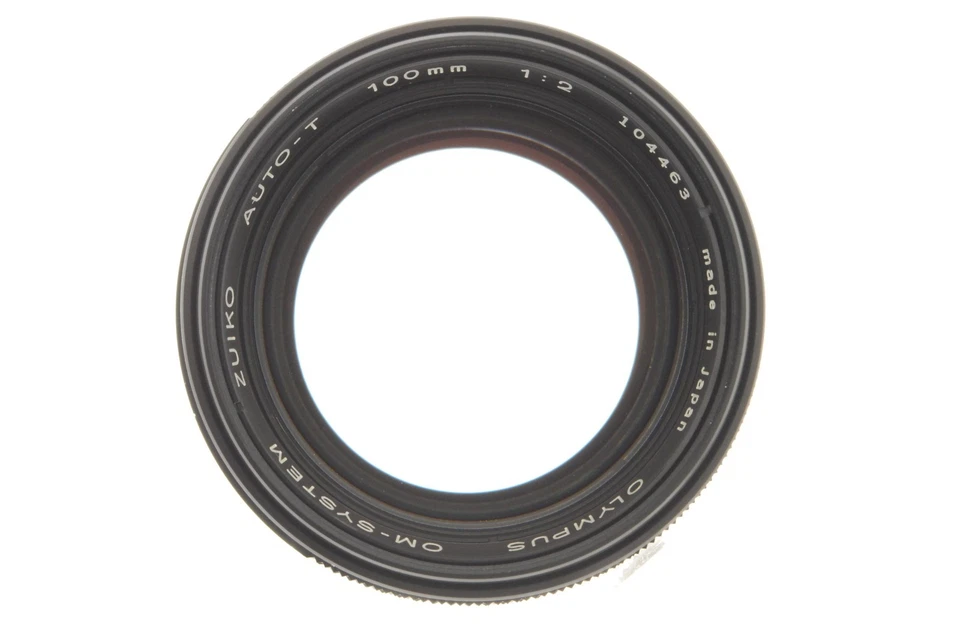  [Casi Como Nuevo] Lente Olympus OM-System Zuiko Auto-T 100 mm f2 Late MF de JAPÓN Foto 2 de 4