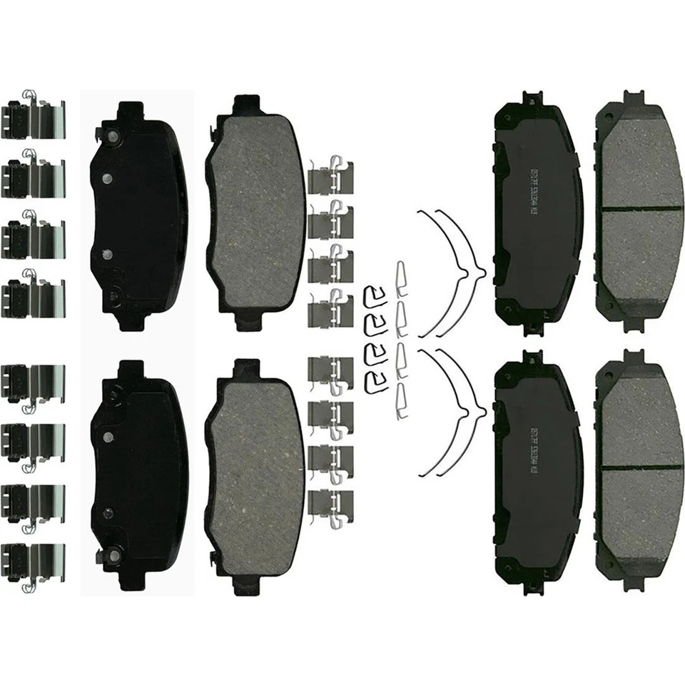 Juego de pastillas de freno delanteras traseras Wagner 2 piezas para Jeep Cherokee 2014-2019 Foto 2 de 2