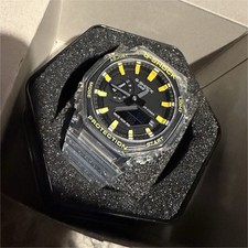 G-SHOCK GA-2100 Solar Clear Resin Analog/Digital Shock Water-Resist Octagon