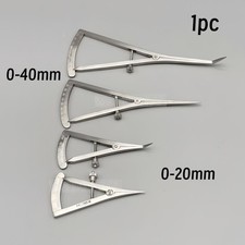 Dental Castroviejo Bone Caliper Orthopedic Implant Measuring Gauge 20mm 40mm