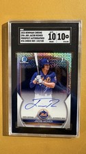 2023 Bowman Chrome Prospect HTC Choice Jacob Reimer 1st /150 SGC 10 GEM MINT