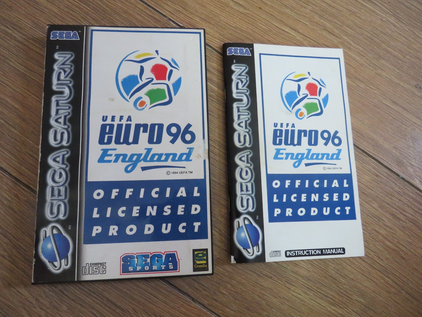 UEFA Euro 96 England (Sega Saturn) PAL