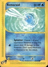 Remoraid 105/147 Common WOTC Aquapolis Pokemon