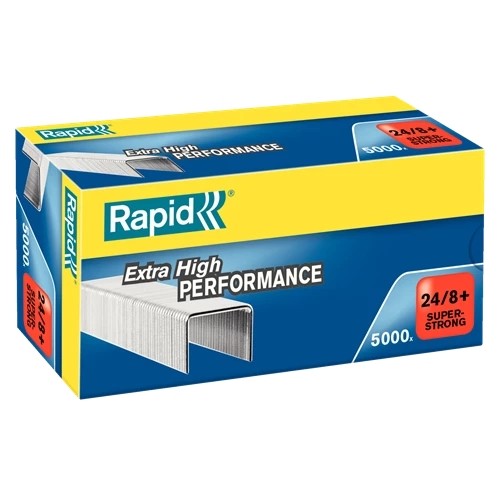 Rapid Box Of 5000 Superstrong 24/8+ Staples - Image 3