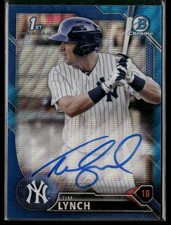 2016 Bowman Draft #BDC-102 Tim Lynch Chrome Blue Refractor #/150