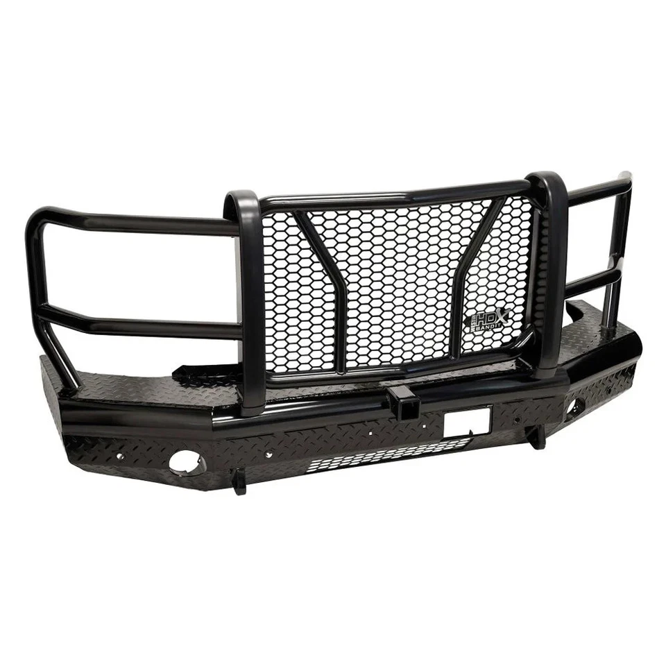 For Ford F-250 Super Duty 23-24 Bumper HDX Bandit Full Width Black Powder Coated Foto 4 de 4