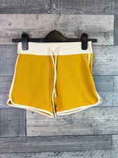 Nico Surf Shorts Size Medium Yellow Zolfo Swim Bikini Bottoms Short Free People