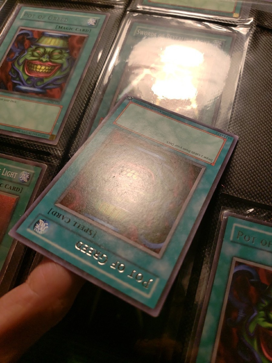 Yugioh Card Pot of Greed MRL-E129 Rare Unlimited | eBay