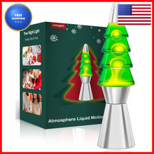 Lazzgan Christmas Tree Liquid Motion Lampfor Mothers Day/Mom Gifts14.5 Inches