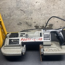 PORTER CABLE Porta-Band Model 725 Extra Heavy Duty Band Saw 2 Speed Tested Works