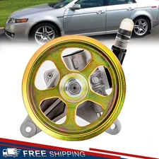 Power Steering Pump w/ Pulley for Acura TL 3.2L 2004 2005 2006 2007 2008 2008