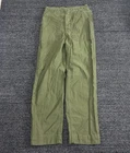 Vintage 60s Military Pants Men 34x35 Fit 30x31 OG 107 Sateen Type 1 Vietnam USA
