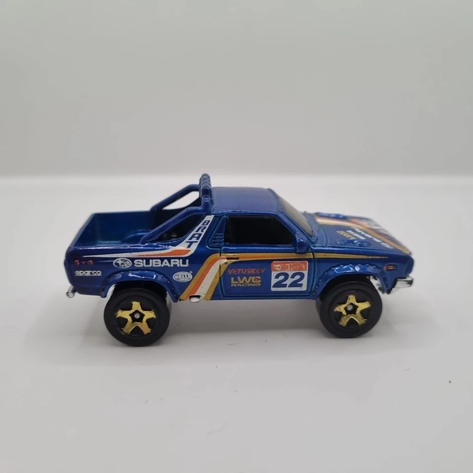 Hot Wheels 2015 Subaru Brat HW внедорожник синий отдельно - Изображение 4 из 4