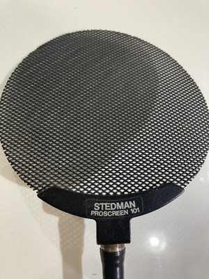 Vintage Stedman Proscreen 101 Pro Microphone Windscreen with 3 Extra Pop Filters