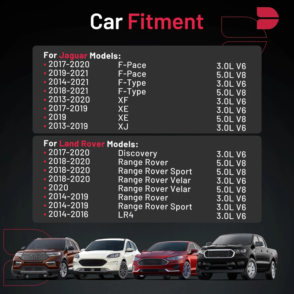93476 6PCS Spark Plugs For Jaguar F-Type 2014-2021 3.0L V6 - Imagem 3 de 4