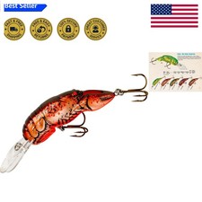 Realistic Crawfish Lure - 8-10 Ft Cranking Depth for Ultimate Fishing Experience