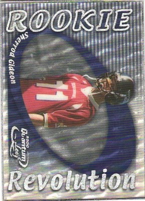 2000 Quantum Leaf #RR-17 Sherrod Gideon Rookie Revolution #/5000