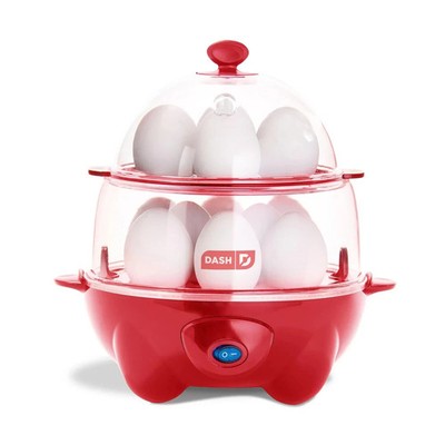 Dash Ultimate Deluxe Egg Cooker with Egg Bite Trays Amazing product - Red