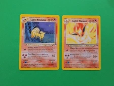 Pokemon TCG Neo Destiny Light Ninetales Light Flareon LP&LP-