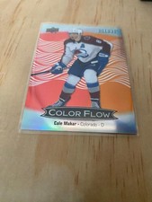 2024-25 Upper Deck Allure - Color Flow Red Orange #CFL-15 Cale Makar Avalanche