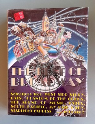 The Best of Broadway 2 x compilation Cassette Tapes (Tring) Cats, Evita...