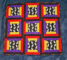 33x32 Decorative Baby Nursery Lap Quilt Lion Theme Handmade Blanket Wall Art