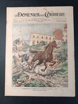 Magazine LA DOMENICA DEL CORRIERE number 24 year 1904 - Gift to Subscribers