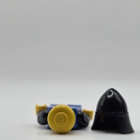 LEGO Knight Minifigure (cas188) Black Breastplate Castle 1584 6060 Rare Retired