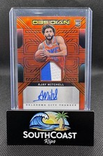 2024-25 Panini Obsidian - Ajay Mitchell Rookie Jersey Ink Orange Flood /99 RPA