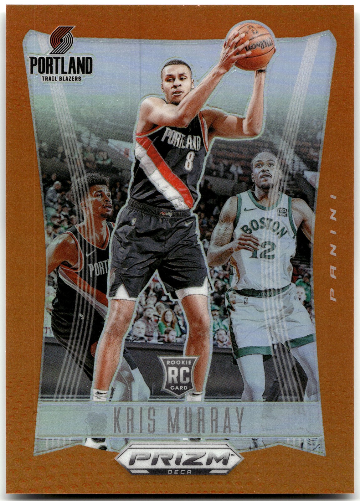 2023-24 Panini Prizm Deca #171 Kris Murray Prizms Orange #/49