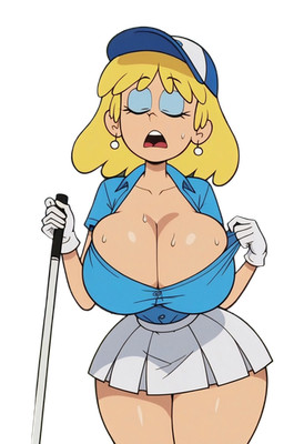 Lori Loud Golf Vinyl Car Decal Sticker 7'' Weatherproof