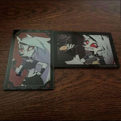 Helluva Boss x Hazbin Hotel Luna Acrylic Card Set  Smile Base Cafe,