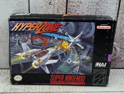 HyperZone (Super Nintendo Entertainment System,  1991) Game Manual Inserts