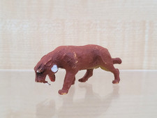Smilodon Sabertooth Tiger Mini Figure Inpro Vintage
