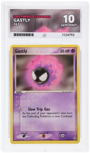 Gastly graded ACE 10 for sale on eBay
