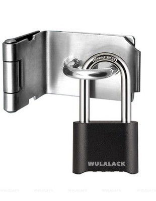 Outdoor Combination Lock, Heavy Duty Weatherproof Pad Locks with Code, Resettabl