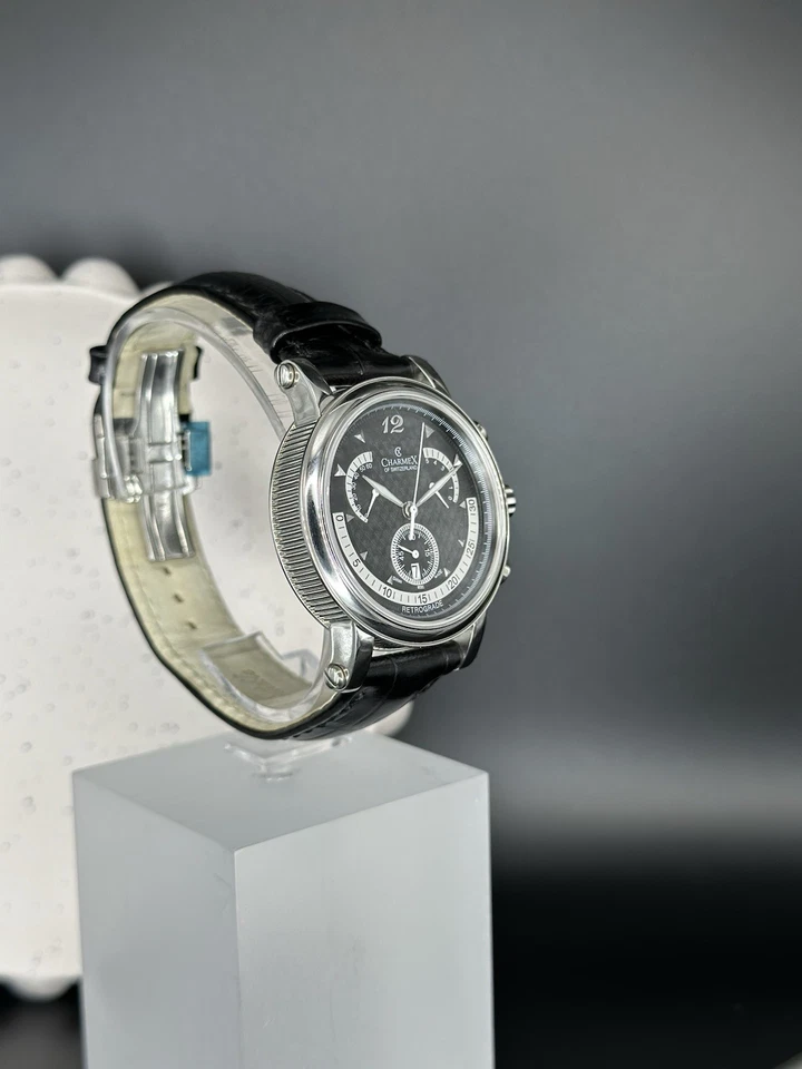 Charmex Of Switzerland Men’s Watch, Chronograph, Sapphire Crystal Swiss Movement — 第 2/4 张图片