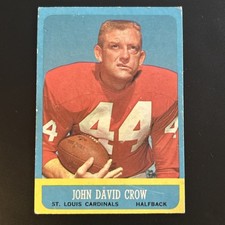 1963 Topps - John David Crow #147 Banger NFL Football Card St. Louis Cardinals
