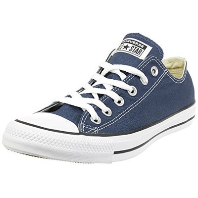 CONVERSE LOW-TOP SNEAKERS - SIZE: WOMEN 8.5 - NAVY